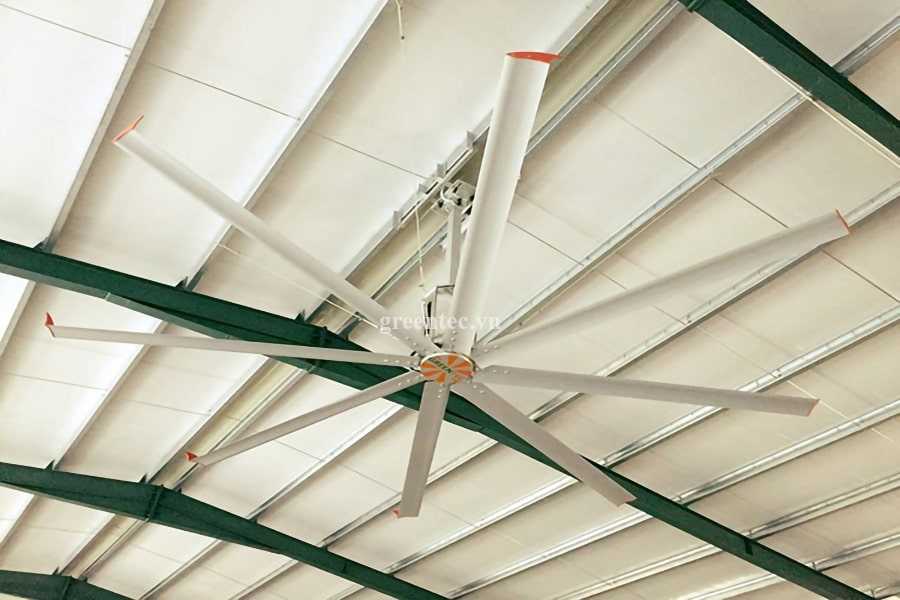 Quạt trần công nghiệp HVLS